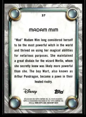 2025 Topps Disney Wonder #37 Madam Mim - Non-Sports Card Single
