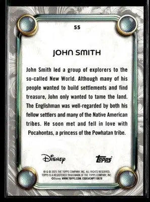 2025 Topps Disney Wonder #55 John Smith
