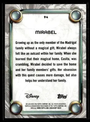 2025 Topps Disney Wonder #94 Mirabel - Non-Sports Card Single
