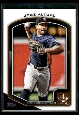2025 Topps Jose Altuve #57 Flagship Collection (Series Two) Houston Astros - Baseball Card Single