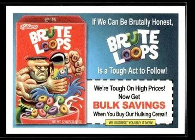 2025 Topps Wacky Packages All New Series Brute Loops #15 Coupon Back