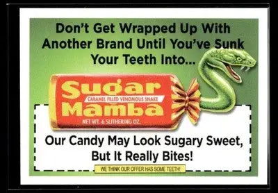 2025 Topps Wacky Packages All New Series Sugar Mamba #25 Coupon Back