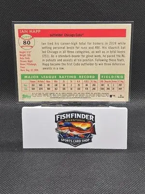 2025Topps Chrome Platinum Ian Happ #80 Rose Gold Toile /75 Chicago Cubs