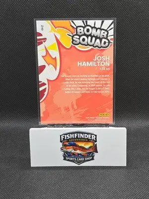 2026 Donruss #8 Josh Hamilton Bomb Squad Insert Texas Rangers