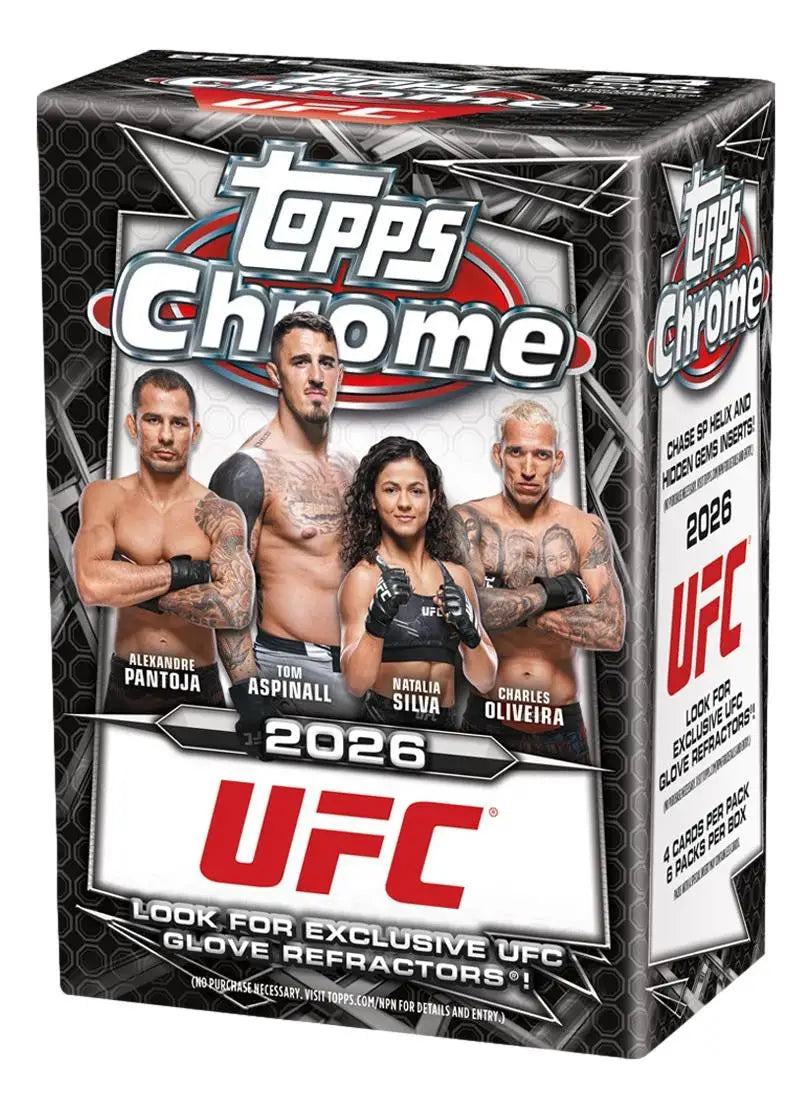 2026 Topps Chrome UFC Blaster Box - UFC/MMA Card Box