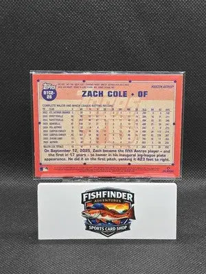 2026 Topps Chrome Zach Cole Mojo Refractor #91C2-28 - Baseball Card Single