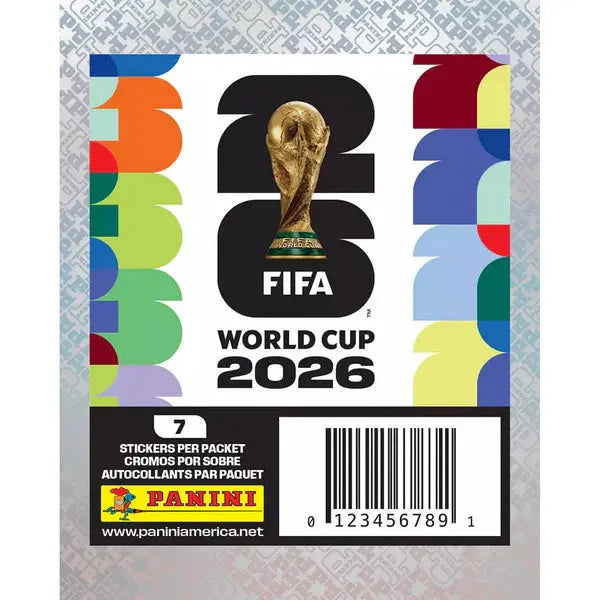 2026 Panini FIFA World Cup Soccer Sticker Pack