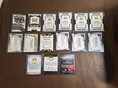 ’24-25 Michigan Mixed Product Card Lot 4 autos 15 total cards - Football Card Single