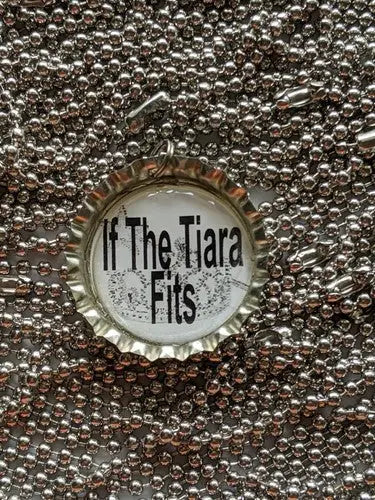 3 - bottle cap pendants Pageant Princess Sassy necklaces - General Merchandise