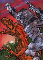 5finity JAM 2011 King Kong Sketch Card by Adam Cleveland - Other