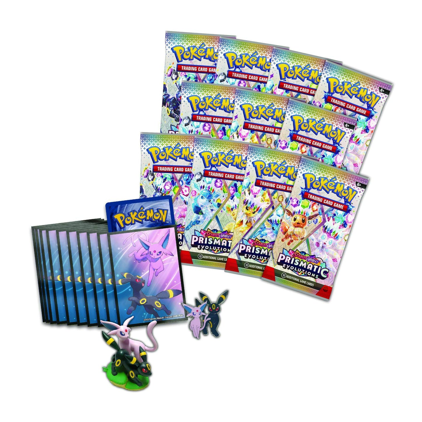 Pokémon Prismatic Evolutions Premium Figure Collection Box – Espeon & Umbreon | Columbia Sports Cards