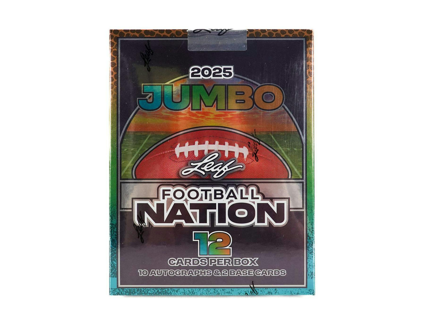 2025 Leaf Football Nation Hobby Jumbo Box | Columbia Sports Cards