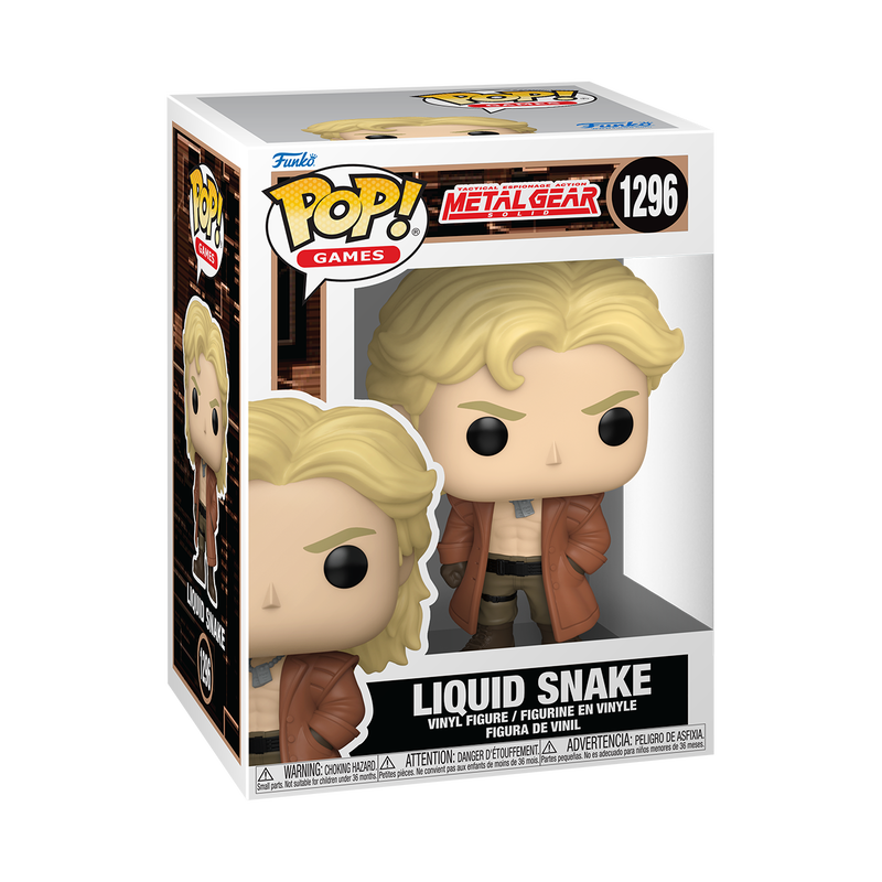 Funko Pop Games 1296 Metal Gear Solid Liquid Snake