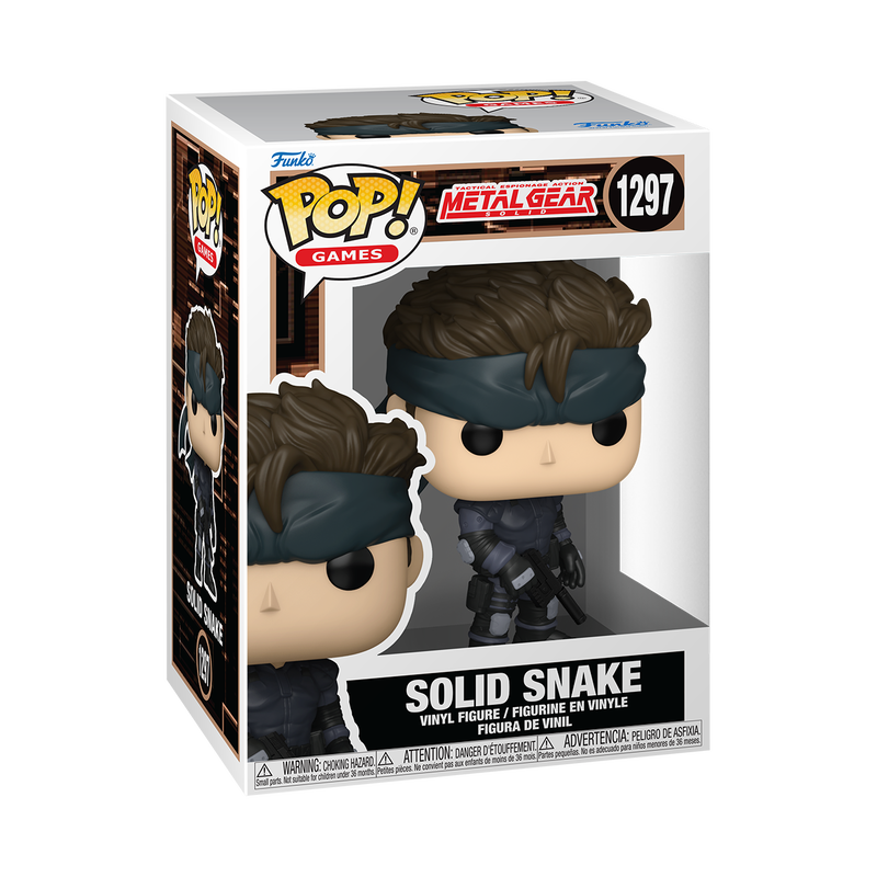 Funko Pop Games 1297 Metal Gear Solid Solid Snake