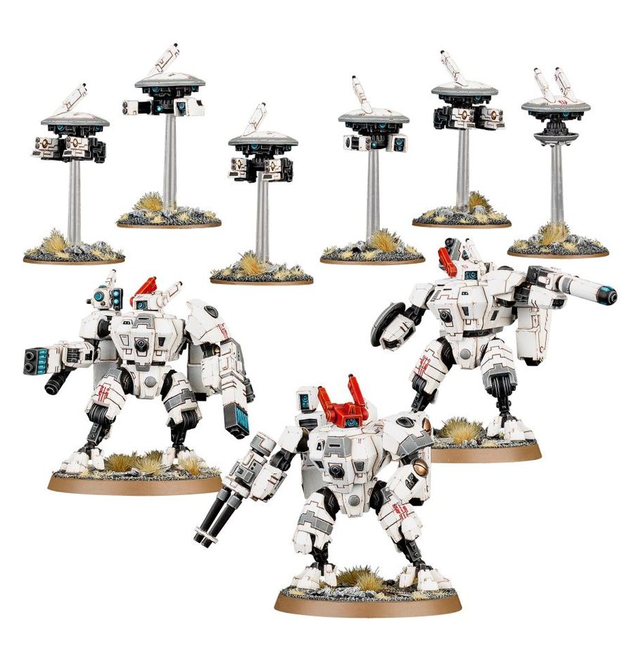 Warhammer 40k: T'au Empire - Crisis Battlesuits
