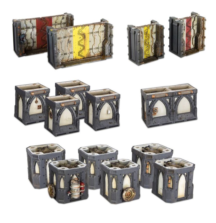 Necromunda: Zone Mortalis Columns and Walls