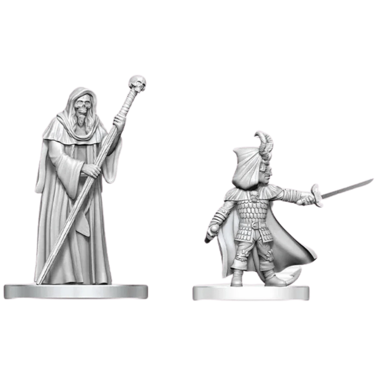 Nolzur's Marvelous Miniatures - Unpainted: Cultist of Bhaal & Cultist of Myrkul