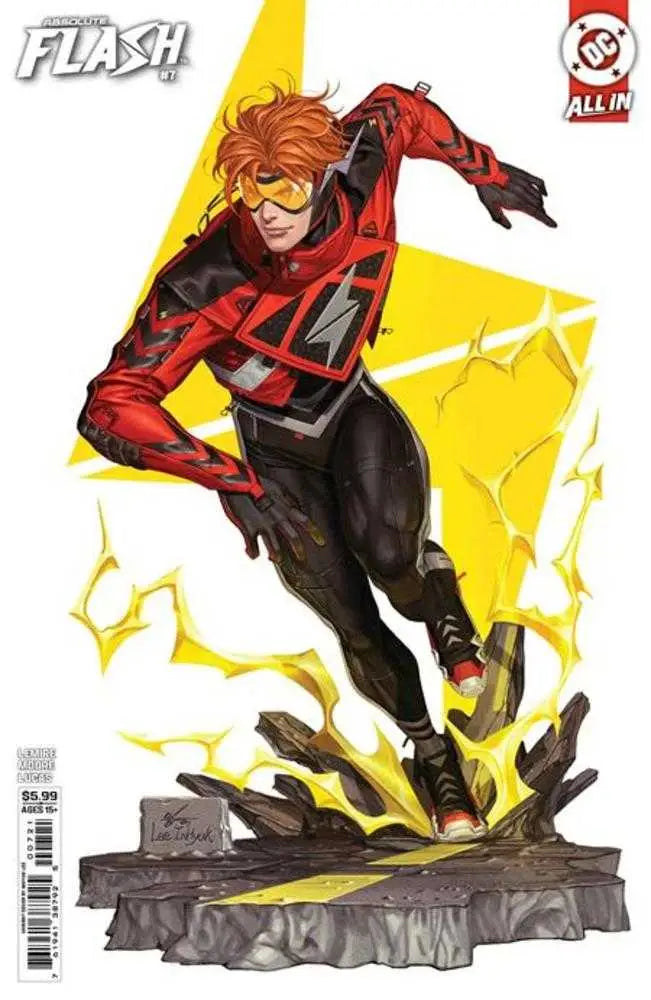 Absolute Flash #7 Cover B Inhyuk Lee Card Stock Variant - Comic Book