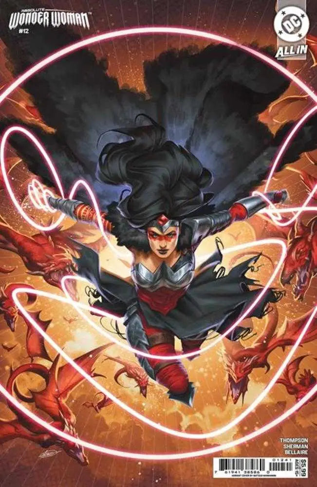 Absolute Wonder Woman #12 Cover D Mateus Manhanini Card Stock Variant - Back Issues