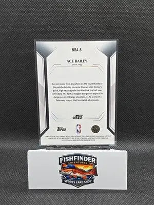Ace Bailey 2025-26 Topps Collector’s Kit Holofoil #NBA-8 Rookie Utah Jazz - Basketball Card Single