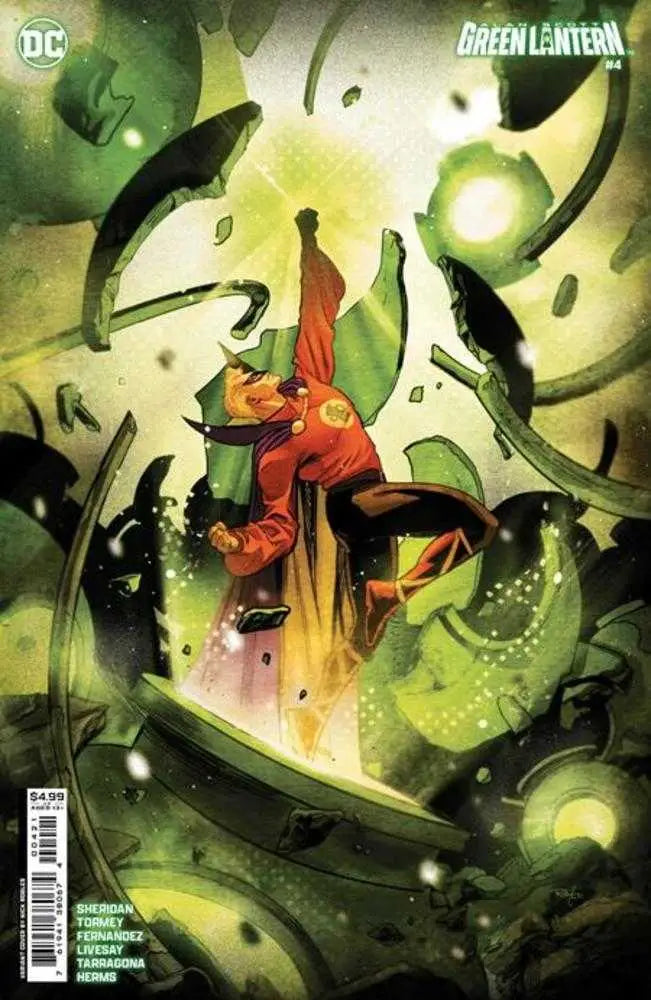 Alan Scott The Green Lantern #4 (Of 6) Cover B Nick Robles Card Stock Variant - Comic Book