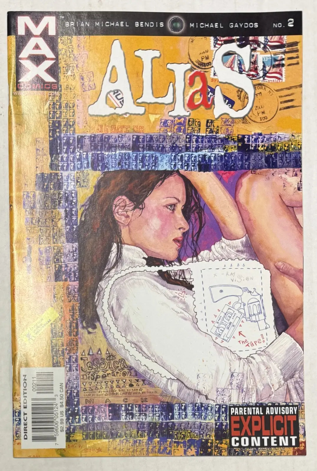 ALIAS # 2 MARVEL MAX - JESSICA JONES 2001 - Comic Book