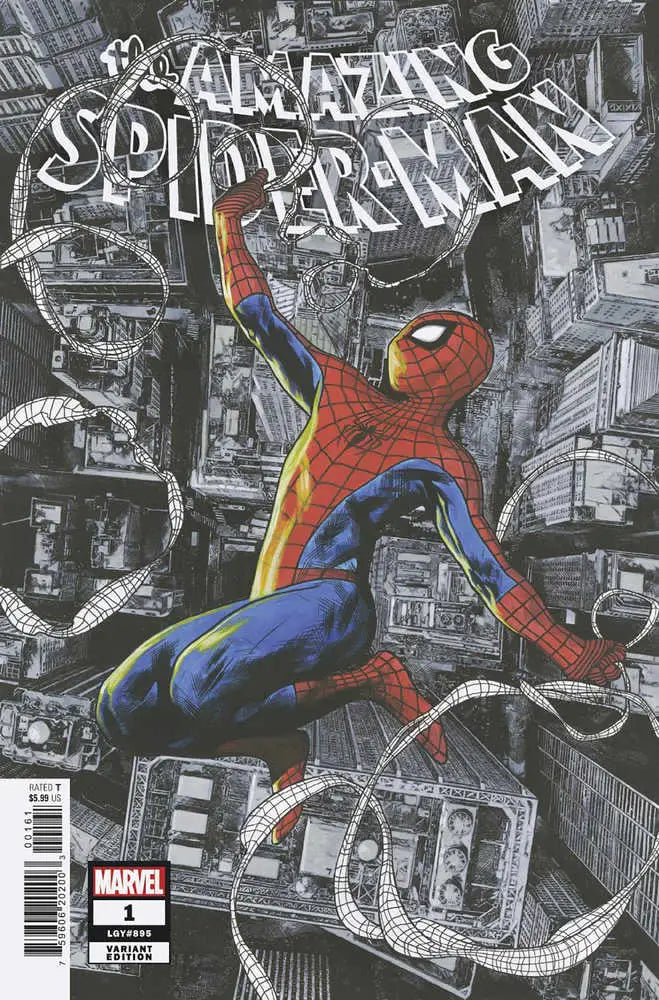 Amazing Spider-Man #1 Charest Variant comic book for collectors and fans