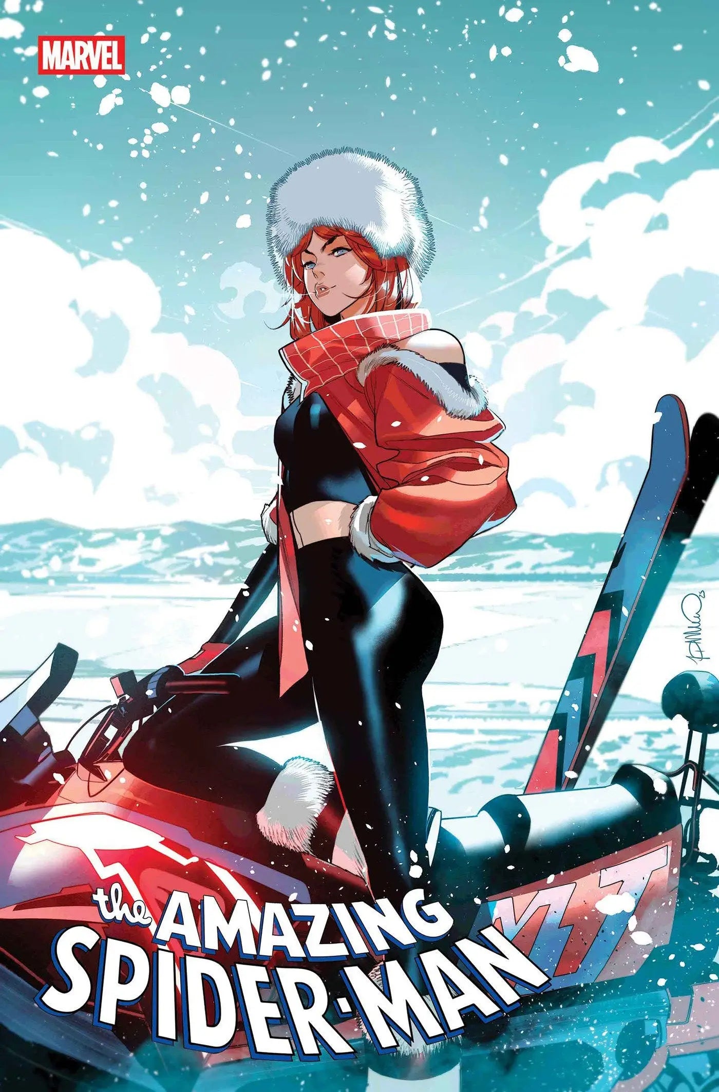 Amazing Spider-Man #18 Simone Di Meo Winter Break Variant - Comic Book