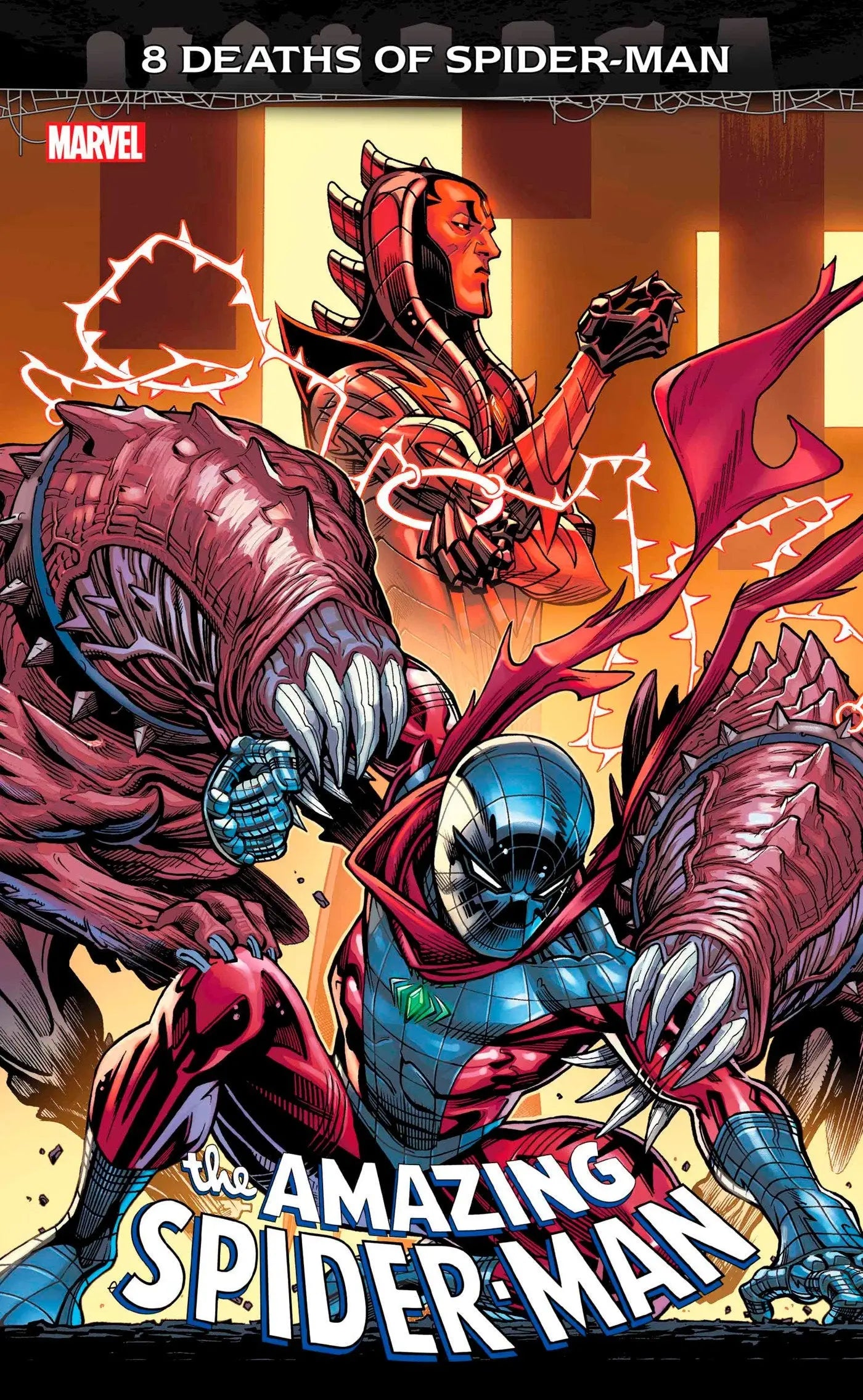 Comic book cover of Amazing Spider-Man #64 showcasing classic superhero artwork