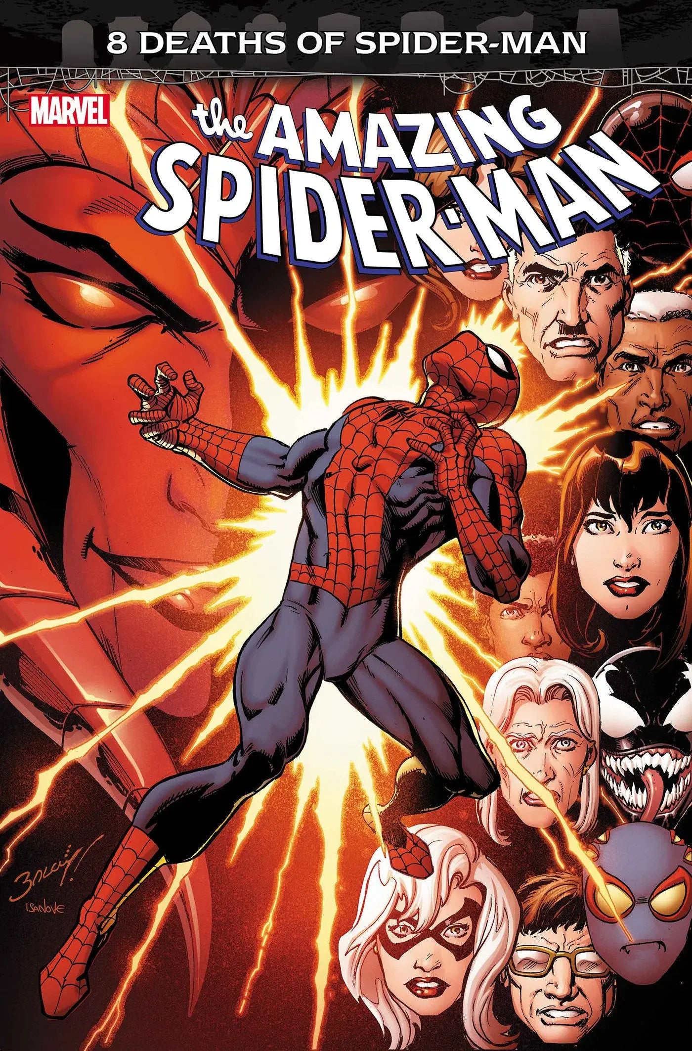 Comic book cover of Amazing Spider-Man #65 featuring Spider-Man in action