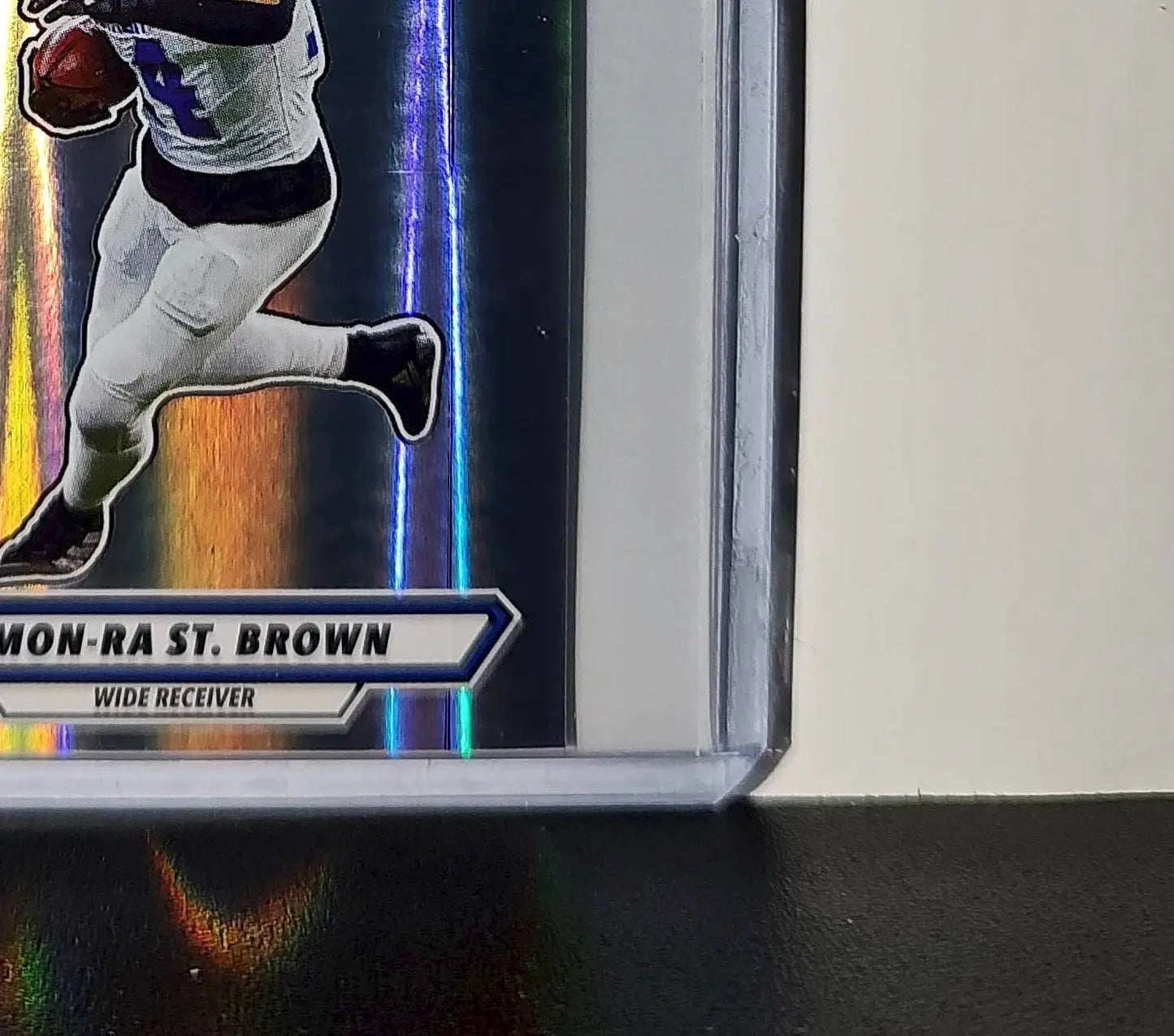 Amon-Ra St. Brown 2025 Panini NFL #375 Foil Sticker Detroit Lions - Football Card Single