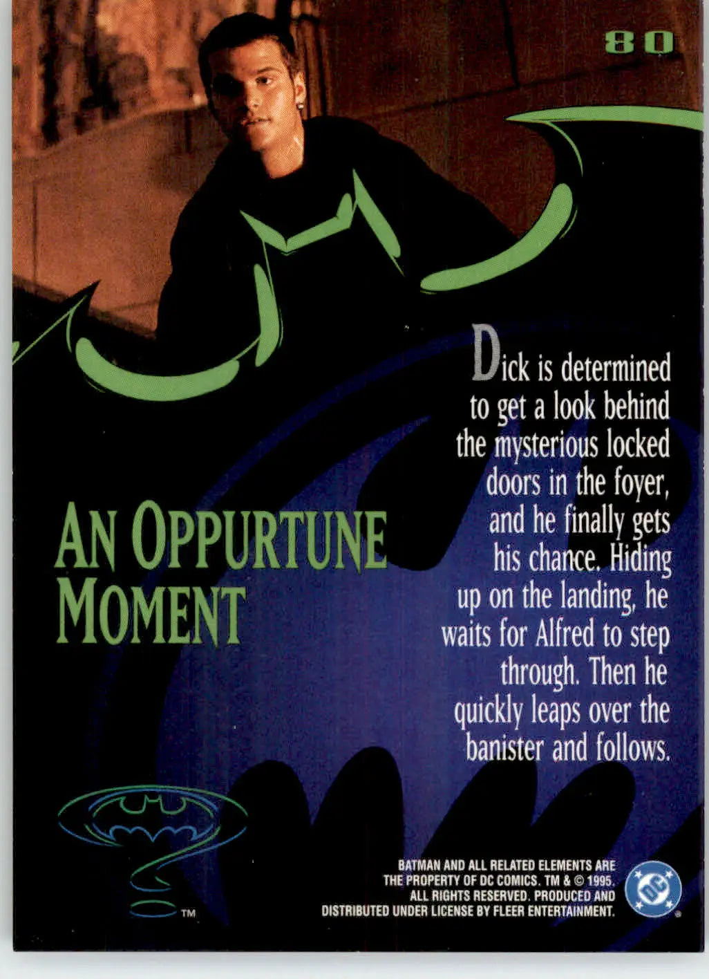An Opportune Moment - 1995 Ultra Batman Forever - #80 - Non_sport - Non-Sports Card Single