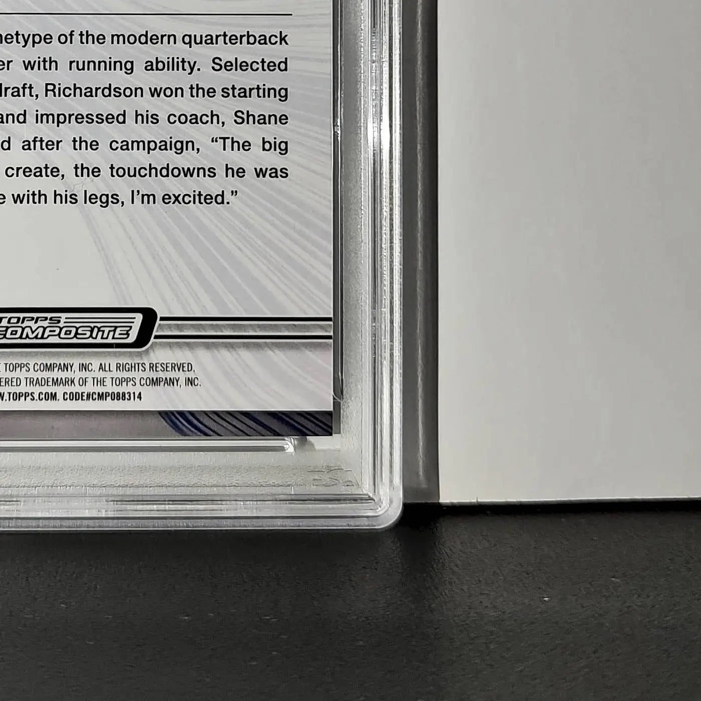 Anthony Richardson 2023 Topps Resurgence 021/225 Navy Surge PSA 10 Gem Mint