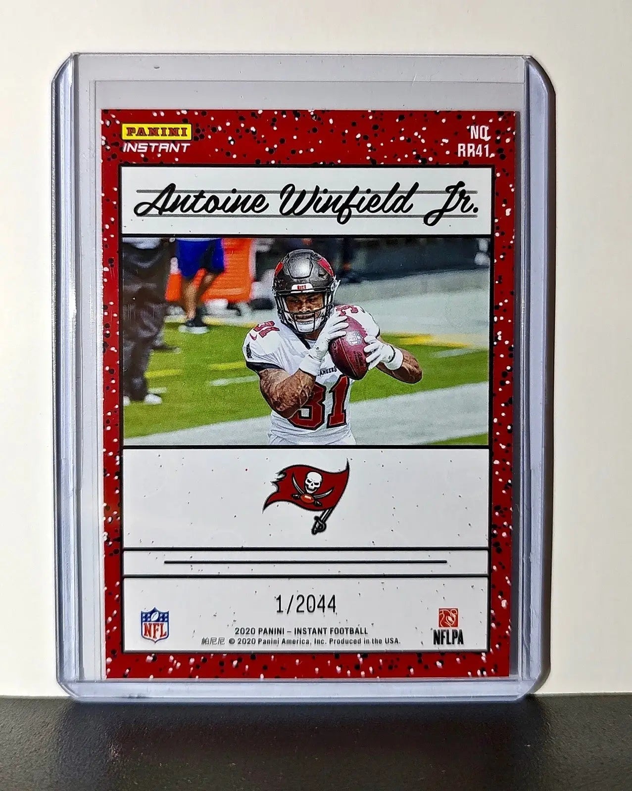 Antoine Winfield Jr Rookie 2020 Panini NFL #41 Rated Rookie Tampa Bay Buccaneers - Football Card Single