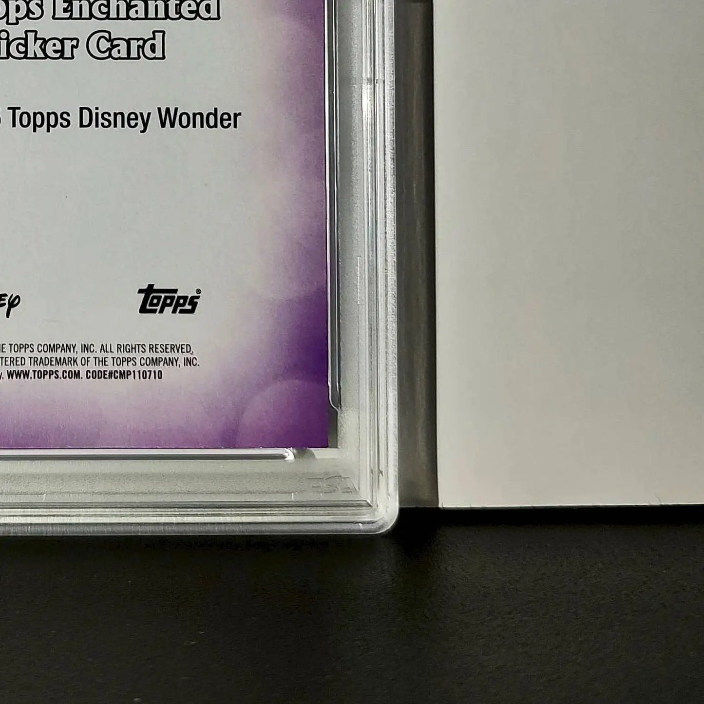 Asha 2025 Topps Disney #ES-25 Enchanted Sticker Card Wish PSA 8 - Non-Sports Card Single