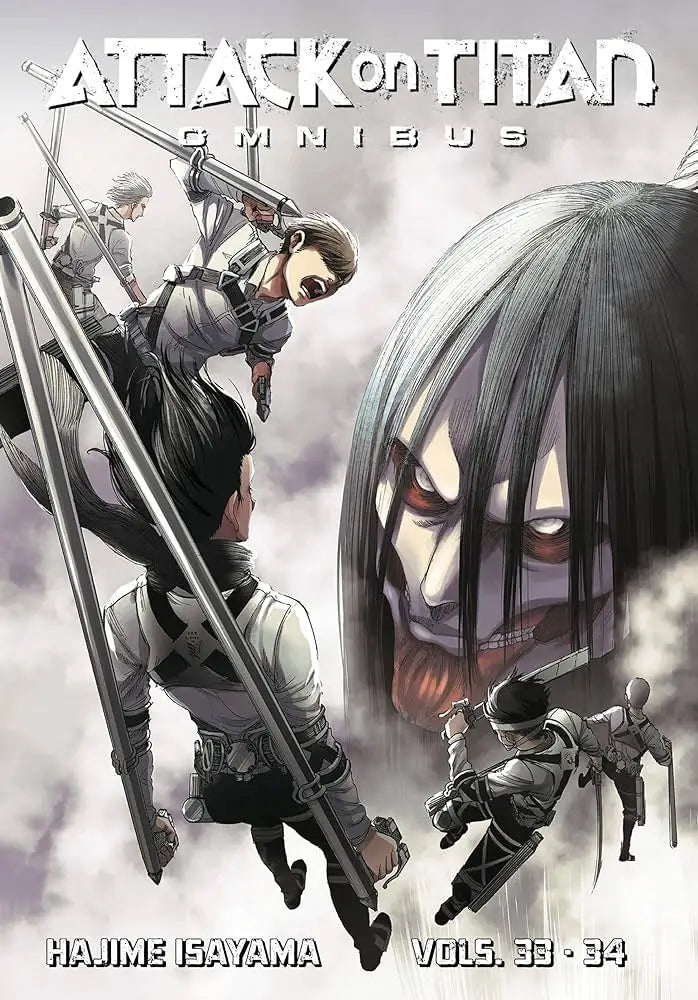 Attack On Titan Omnibus TPB Volume 12 Volume 33 - 34 (Mature) Used - Graphic Novels