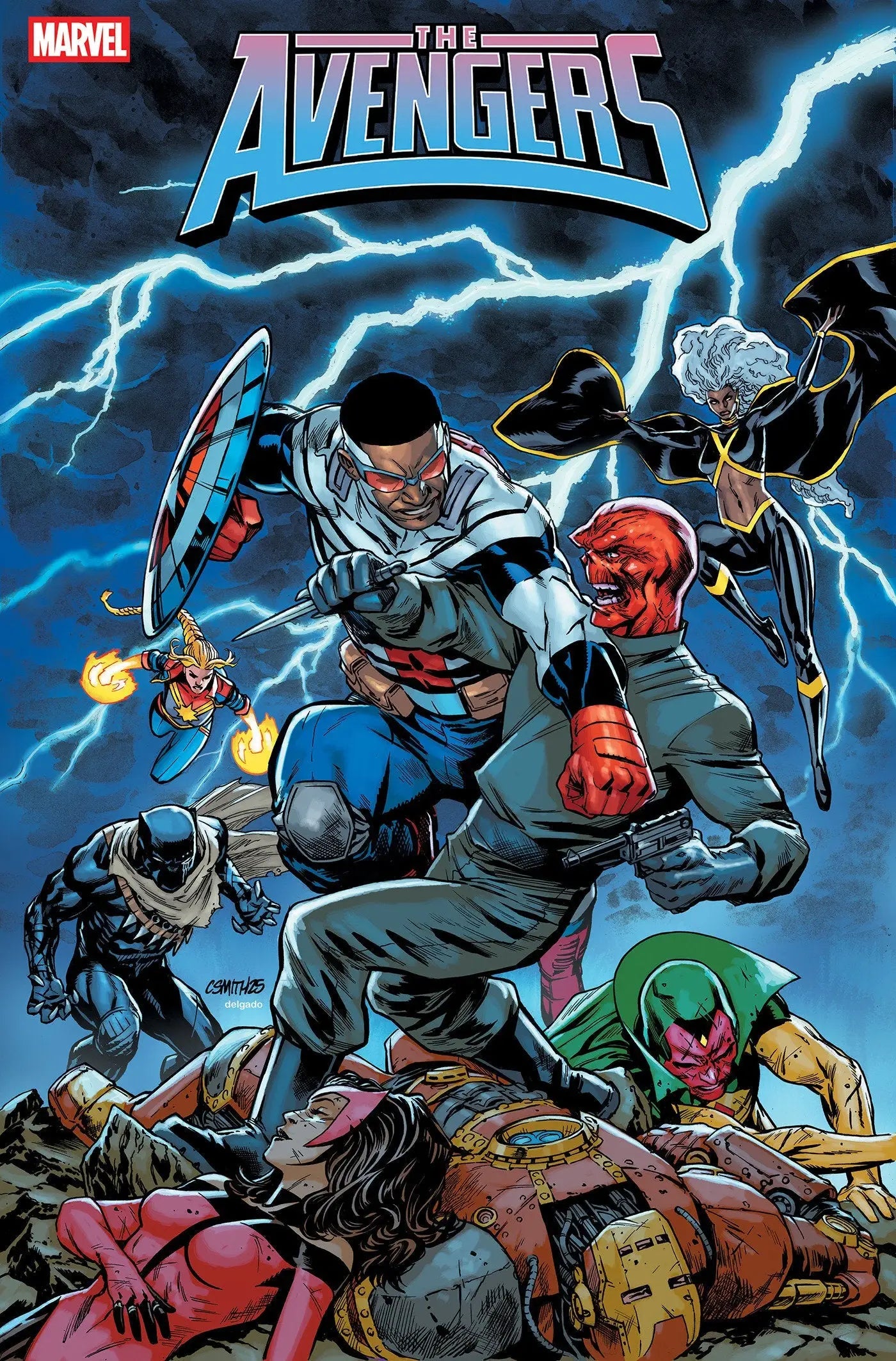 Avengers comic book cover featuring Black Panther’s return and Cory Smith Bring On The Bad Guys Variant