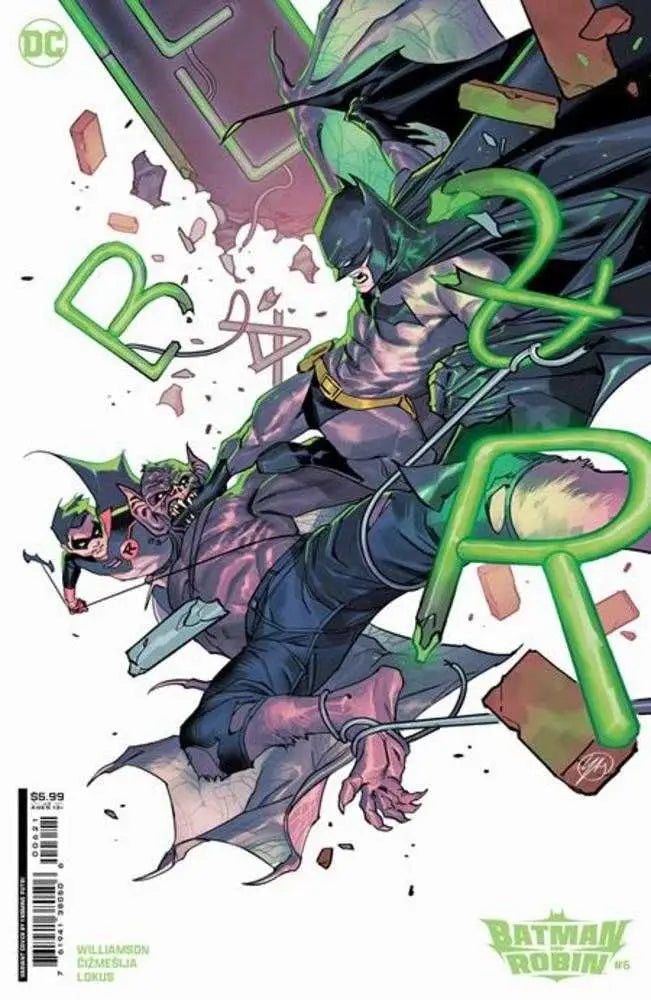 Batman And Robin #6 Cover B Yasmine Putri Card Stock Variant - Comic Book