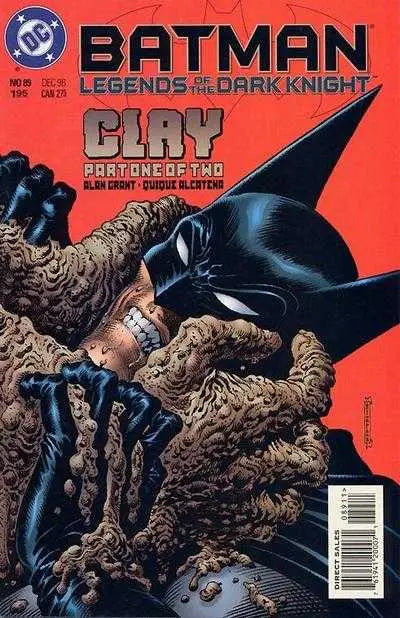 Batman comic book cover featuring the dark knight from Batman Legends of the Dark Knight 1996 #89