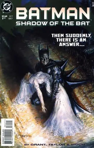 Batman comic book cover featuring Batman Shadow of the Bat 1997 #64 with Jason Blood