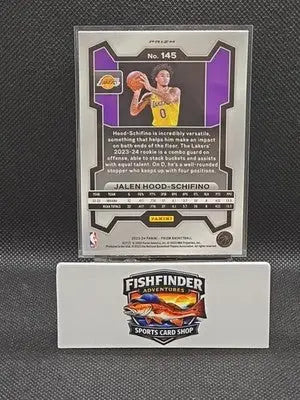 2023-24 Panini Prizm - Jalen Hood-Schifino #145 Green Prizm (RC) - Basketball Card Single
