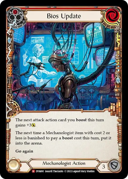Bios Update - Dynasty - DYN091 - NM Flesh and Blood - TCG Card Single