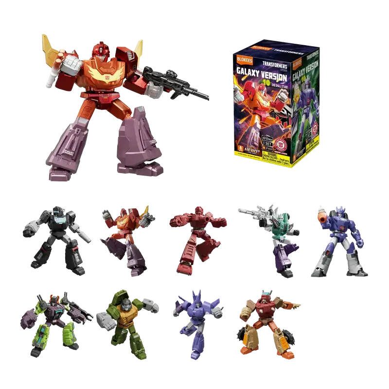 Blokees Transformers Galaxy Version 10 Mini Model Kit - Other Toys - Action Figure