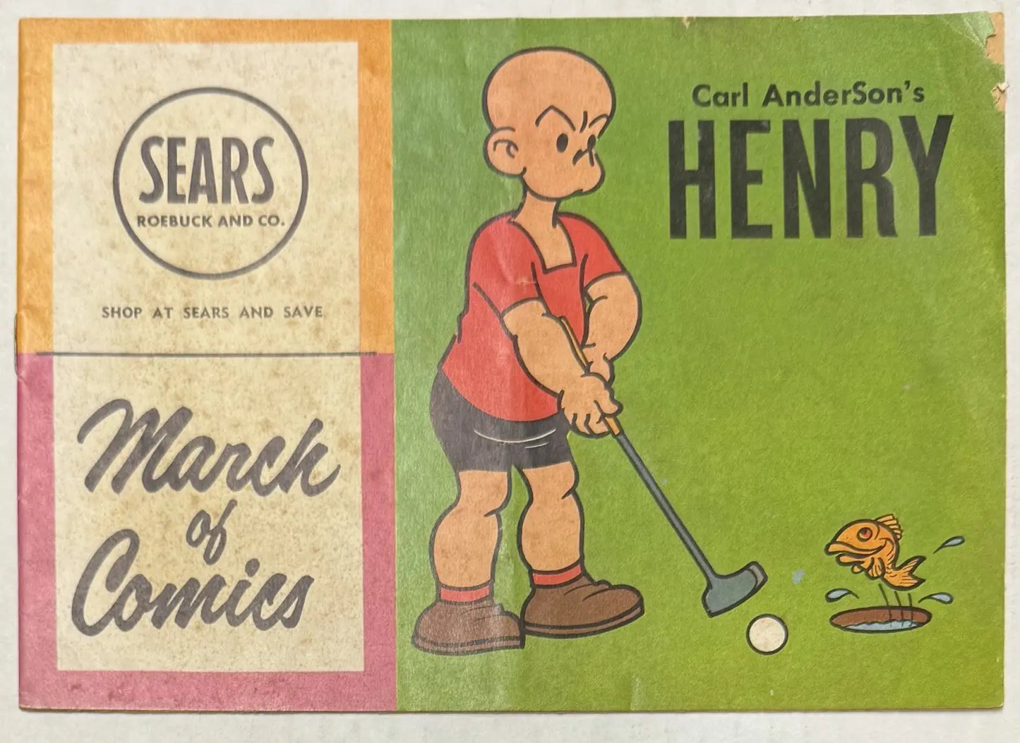 Boys And Girls March Of Comics #189 Carl Anderson’s Henry 1959 Silver Age Comic - Comic Book