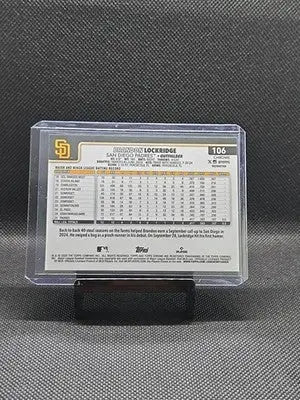 Brandon Lockridge - 2025 Topps Chrome - Refractor - Rookie (RC) #106 - Baseball Card Single