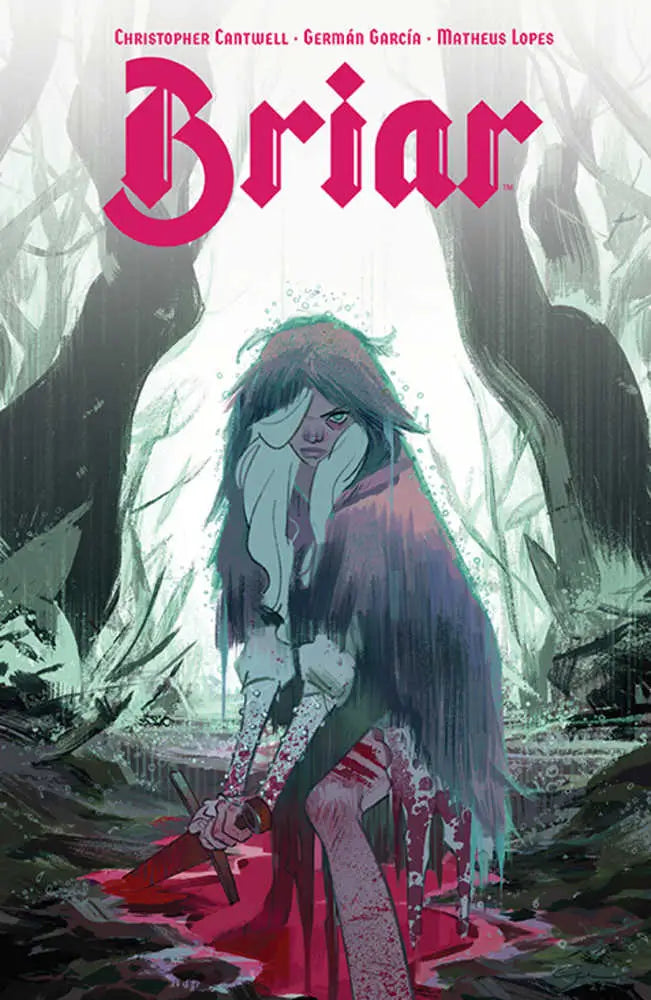 Comic book cover from Briar TPB Volume 01 displayed on the Briar TPB product page