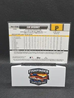 Cam Devanney 2026 Topps Chrome Refractor Rookie Auto /499 - Pirates #RA-CDE (RC) - Baseball Card Single