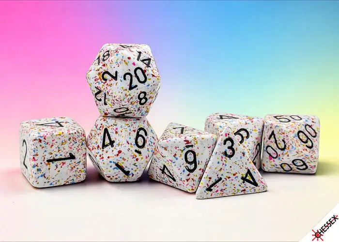 Chessex: Speckled 7-Die Polyhedral Set - Birthday - Other
