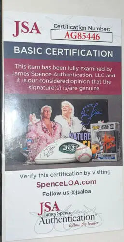 JSA authentication certificate for Chico Carrasquel signed autographed magazine White Sox