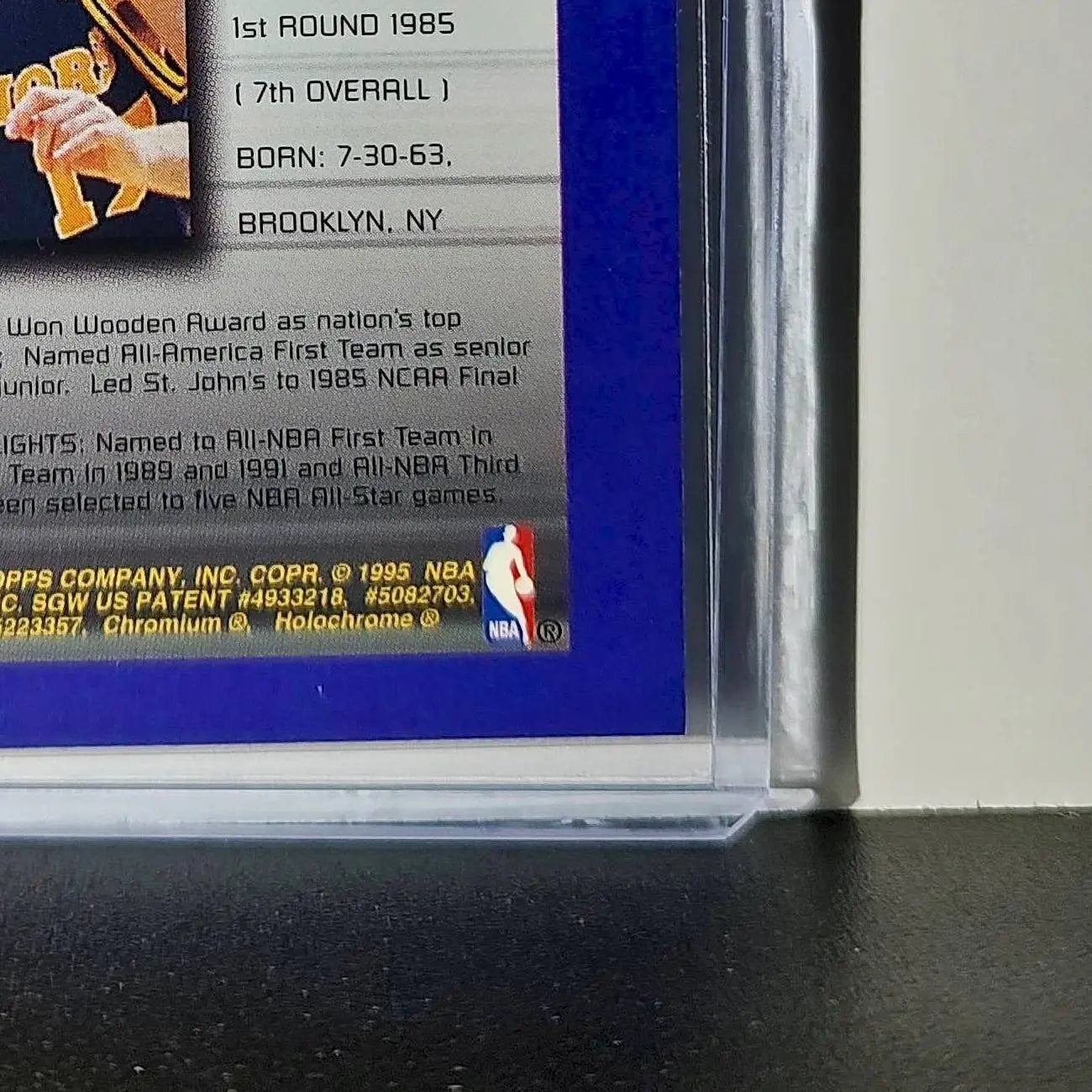 Chris Mullin 1994-95 Topps Finest #234 Collegiate Best